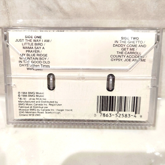 Dolly Parton Just The Way I Am Cassette Tape - Picture 2 of 3